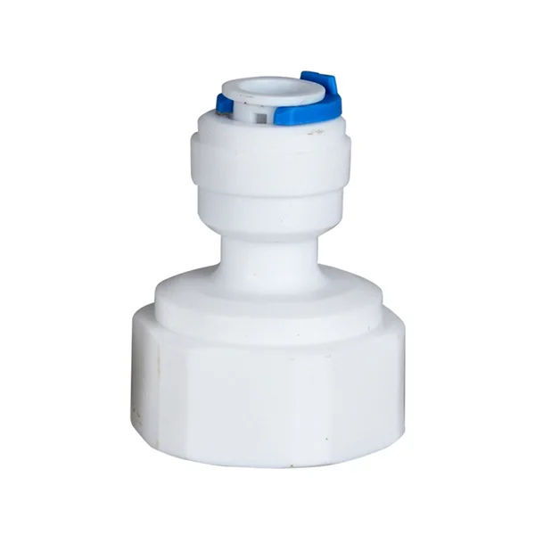 An internal thread quick connect straight water purifier connector