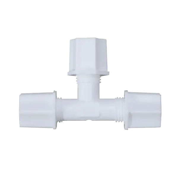 A female thread t-type water purifier connector *on the table