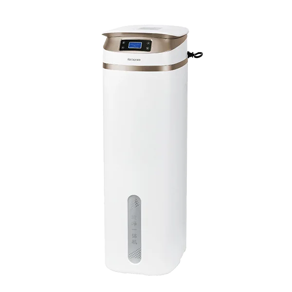 A platinum-colored SF-T2 soften-filter-all-in-one machine