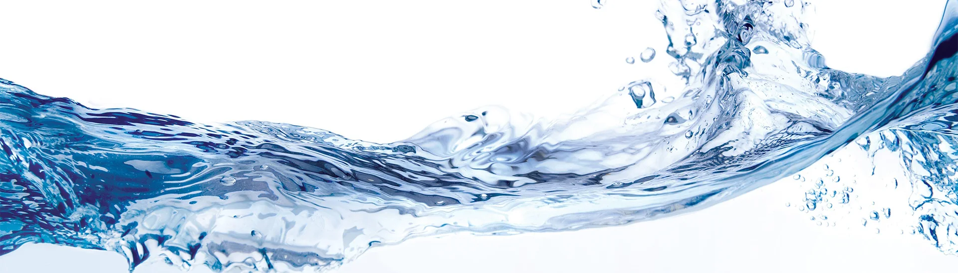 A body of water ripples and churns.