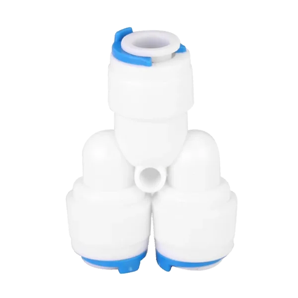 A Y-type water purifier connector
